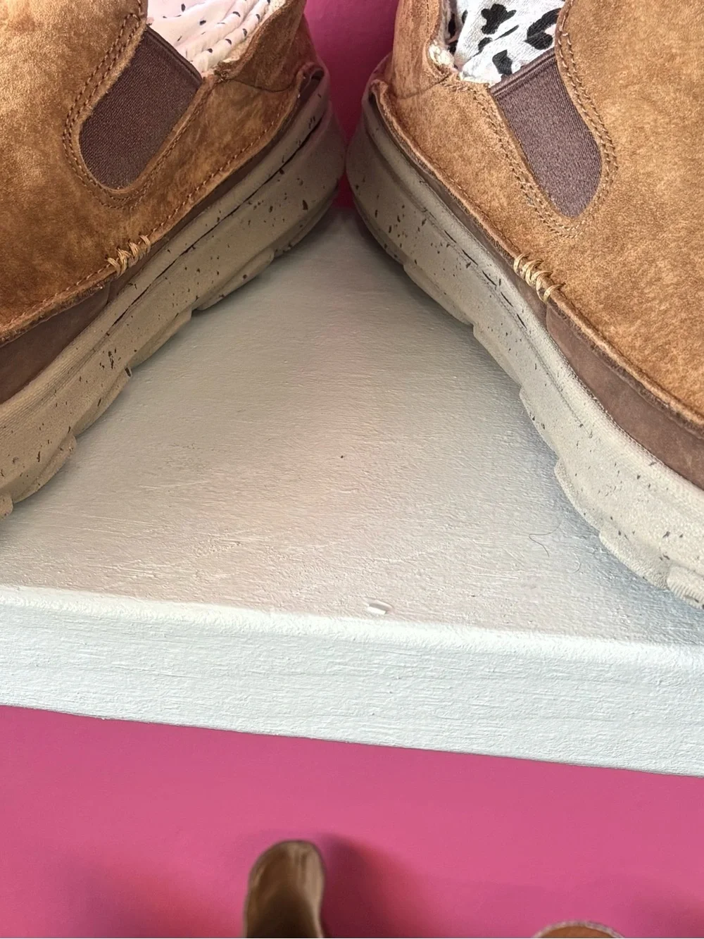 Merrell Men's Tan Suede Slip-On Loafers
